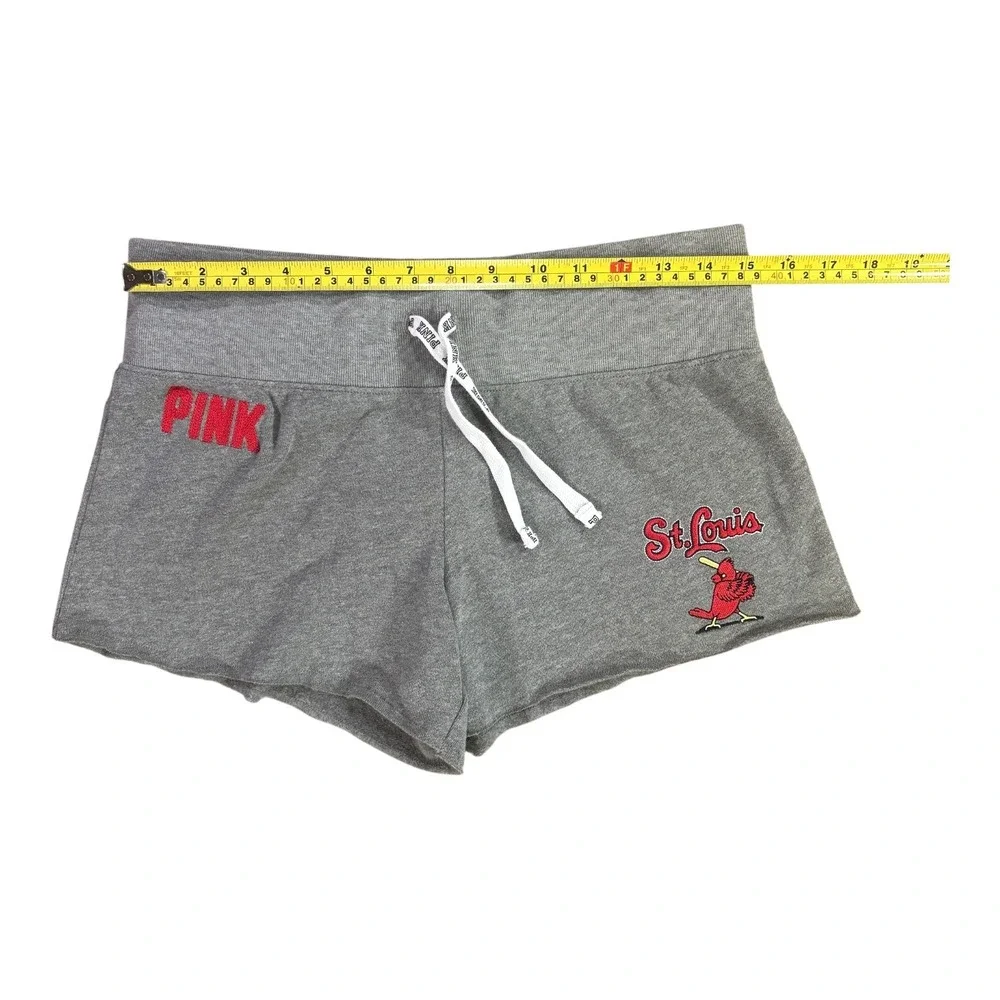 PINK Victoria's Secret St. Louis Cardinals MLB Shorts Women's Small Gray NWT